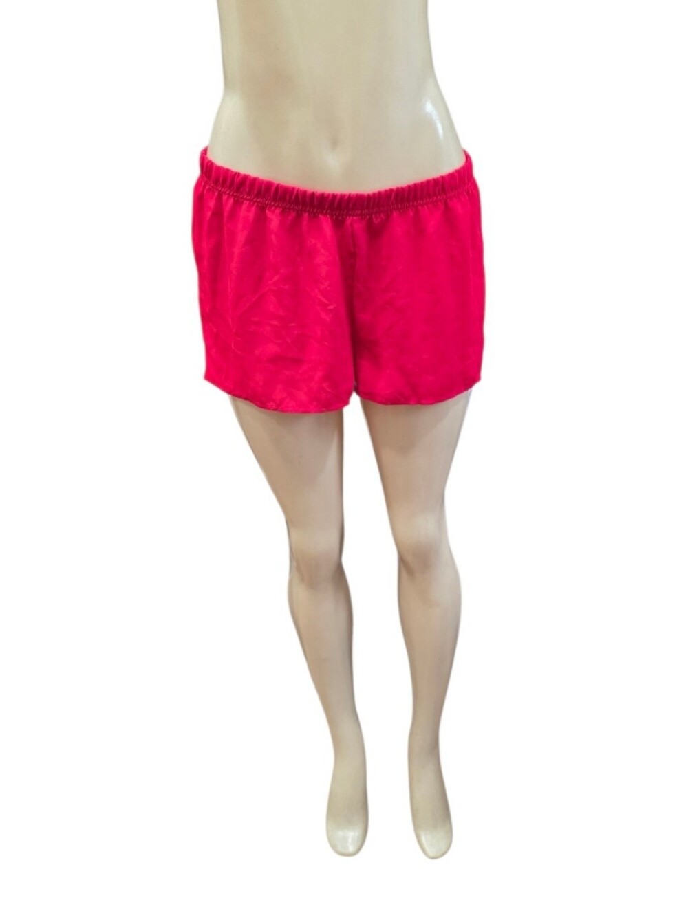 Adore Me Womens M Hot Pink Lingerie Sleepwear Lounge Pajama Shorts Elastic